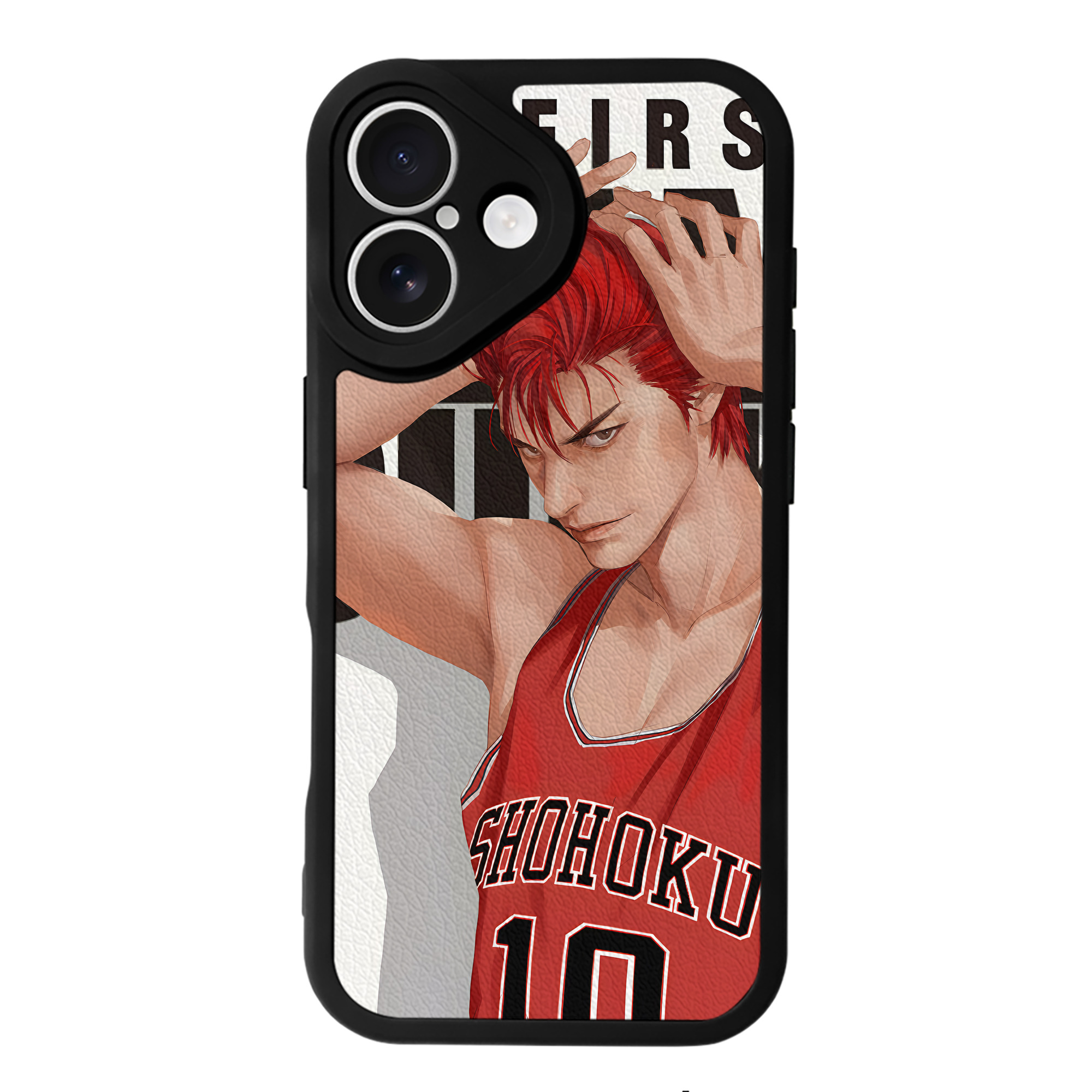 （画像用） SLAM DUNK／スラムダンク 【iPhone 16シリーズ対応】シリコンスマホケース（レザー調） 材質：シリコン